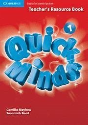 Quick Minds Level 1 Teacher's Resource Book Spanish Edition - Reed, Susannah Mayhew, Camilla