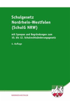 Cover Schulgesetz für Nordrhein-Westfalen (SchulG NRW)