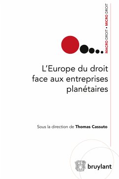 L'Europe du droit face aux entreprises planétaires (eBook, ePUB)