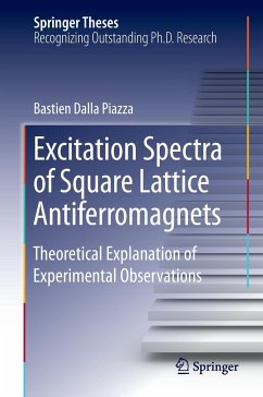 Excitation Spectra of Square Lattice Antiferromagnets - Dalla Piazza, Bastien