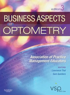 Business Aspects of Optometry (eBook, ePUB) - Classe, John G.; Thal, Lawrence S.; Kamen, Roger D.; Rounds, Ronald S.
