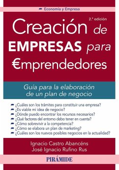 Creación de empresas para emprendedores - Castro Abancéns, Ignacio; Rufino Rus, José Ignacio