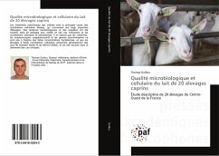 Qualité microbiologique et cellulaire du lait de 20 élevages caprins