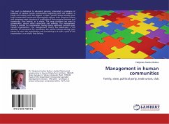 Management in human communities