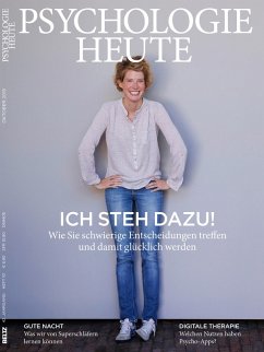 Cover Psychologie Heute 10/2015: Ich steh dazu! (eBook, PDF)