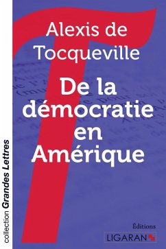 Cover De la démocratie en Amérique (grands caractères)