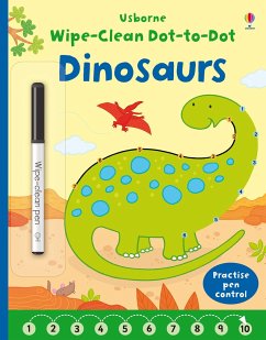 Wipe-clean Dot-to-dot Dinosaurs - Brooks, Felicity