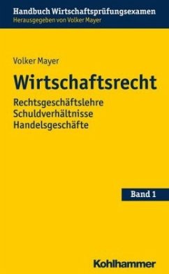 Wirtschaftsrecht - Mayer, Volker