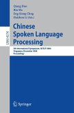 Chinese Spoken Language Processing (eBook, PDF)