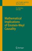 Mathematical Implications of Einstein-Weyl Causality (eBook, PDF)