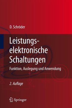 Leistungselektronische Schaltungen (eBook, PDF) - Schröder, Dierk