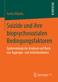 Suizide und ihre biopsychosozialen Bedingungsfaktoren (eBook, PDF)