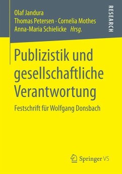 Publizistik und gesellschaftliche Verantwortung (eBook, PDF)