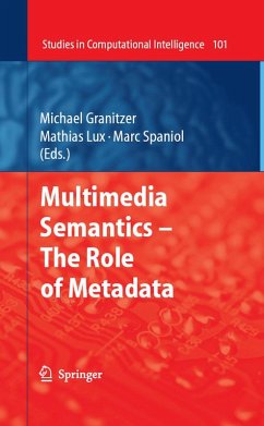 Cover Multimedia Semantics - The Role of Metadata (eBook, PDF)