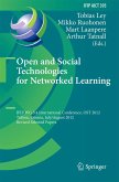 Open and Social Technologies for Networked Learning (eBook, PDF)