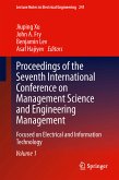Proceedings of the Seventh International Conference on Management Science and Engineering Management (eBook, PDF)