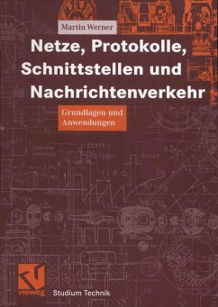 Netze, Protokolle, Schnittstellen und Nachrichtenverkehr (eBook, PDF) - Werner, Martin