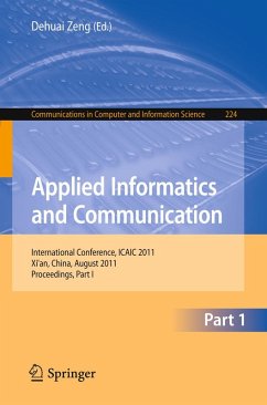 Applied Informatics and Communication, Part I (eBook, PDF)