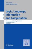 Logic, Language, Information and Computation (eBook, PDF)