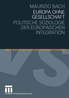 Europa ohne Gesellschaft (eBook, PDF) - Bach, Maurizio