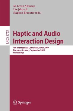 Cover Haptic and Audio Interaction Design (eBook, PDF)
