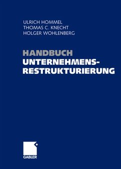 Cover Handbuch Unternehmensrestrukturierung (eBook, PDF)