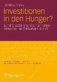 Investitionen in den Hunger? (eBook, PDF)