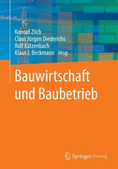 Bauwirtschaft und Baubetrieb (eBook, PDF)