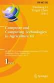 Computer and Computing Technologies in Agriculture VI (eBook, PDF)