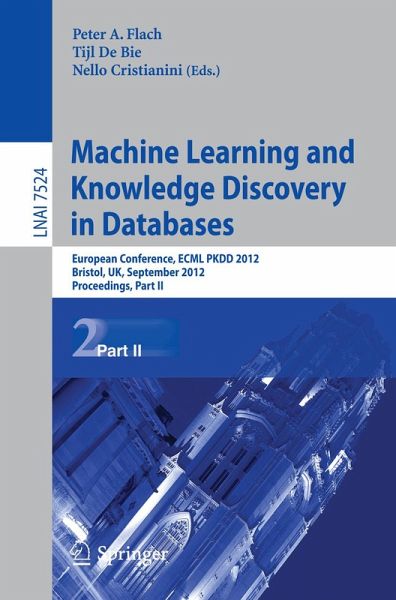 Machine Learning and Knowledge Discovery in Databases (eBook, PDF)