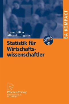 Statistik für Wirtschaftswissenschaftler (eBook, PDF) - Rößler, Irene; Ungerer, Albrecht