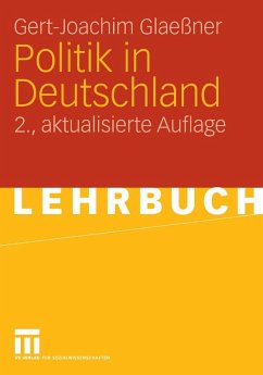 Politik in Deutschland (eBook, PDF) - Glaeßner, Gert-Joachim
