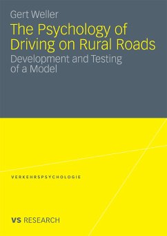 The Psychology of Driving on Rural Roads (eBook, PDF) - Weller, Gert