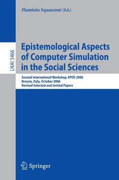 Epistemological Aspects of Computer Simulation in the Social Sciences (eBook, PDF)