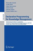 Declarative Programming for Knowledge Management (eBook, PDF)