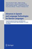 Advances in Speech and Language Technologies for Iberian Languages (eBook, PDF)