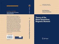 Theory of the Muon Anomalous Magnetic Moment (eBook, PDF) - Melnikov, Kirill; Vainshtein, Arkady