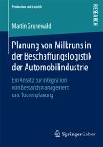 Planung von Milkruns in der Beschaffungslogistik der Automobilindustrie (eBook, PDF)