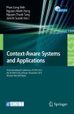 Context-Aware Systems and Applications (eBook, PDF)