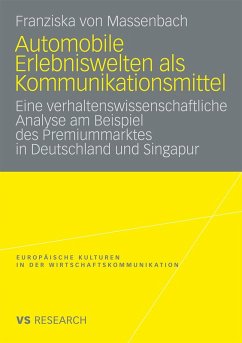 Cover Automobile Erlebniswelten als Kommunikationsmittel (eBook, PDF)