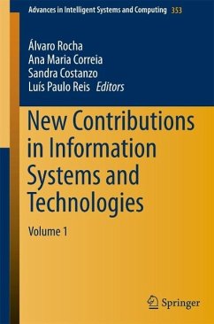 Cover New Contributions in Information Systems and Technologies (eBook, PDF)