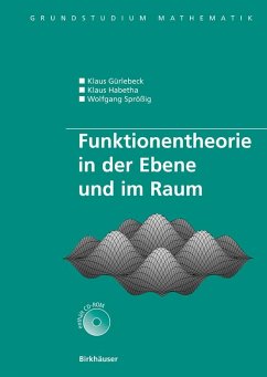 Funktionentheorie in der Ebene und im Raum (eBook, PDF) - Gürlebeck, Klaus; Habetha, Klaus; Sprössig, Wolfgang