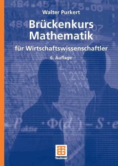 Brückenkurs Mathematik für Wirtschaftswissenschaftler (eBook, PDF) - Purkert, Walter