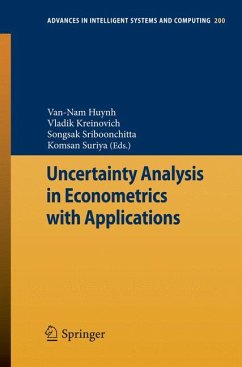 Uncertainty Analysis in Econometrics with Applications (eBook, PDF)