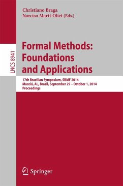 Cover Formal Methods: Foundations and Applications (eBook, PDF)