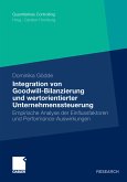 Integration von Goodwill-Bilanzierung und wertorientierter Unternehmenssteuerung (eBook, PDF)