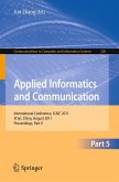 Applied Informatics and Communication, Part V (eBook, PDF)