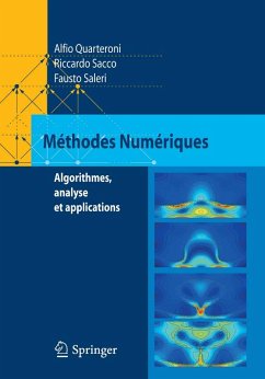 Méthodes Numériques (eBook, PDF) - Quarteroni, Alfio; Sacco, Riccardo; Saleri, Fausto