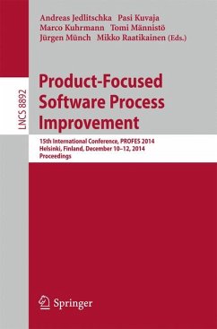 Product-Focused Software Process Improvement (eBook, PDF)