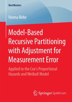 Model-Based Recursive Partitioning with Adjustment for Measurement Error (eBook, PDF) - Birke, Hanna
